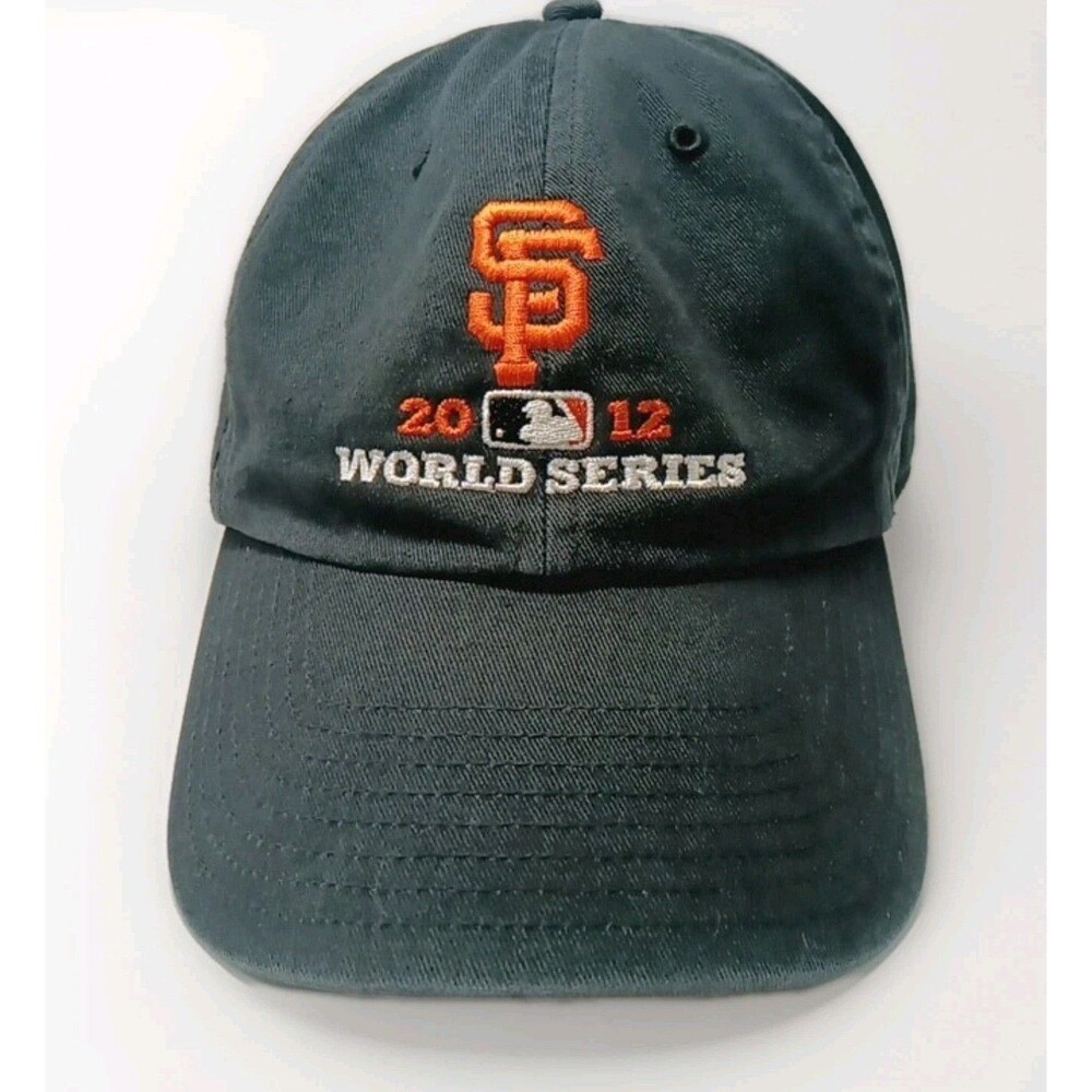 San Francisco Giants Hat Cap Strap Back Black '47 MLB World Series 2012 Baseball